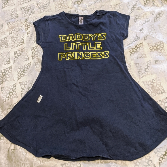 instant message Other - Dress 5t Star Wars girls navy princess